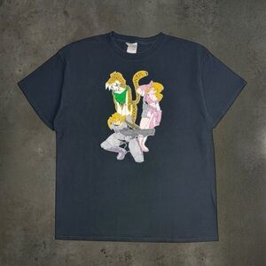 Vintage 2000s Gold Diggers Anime T-Shirt